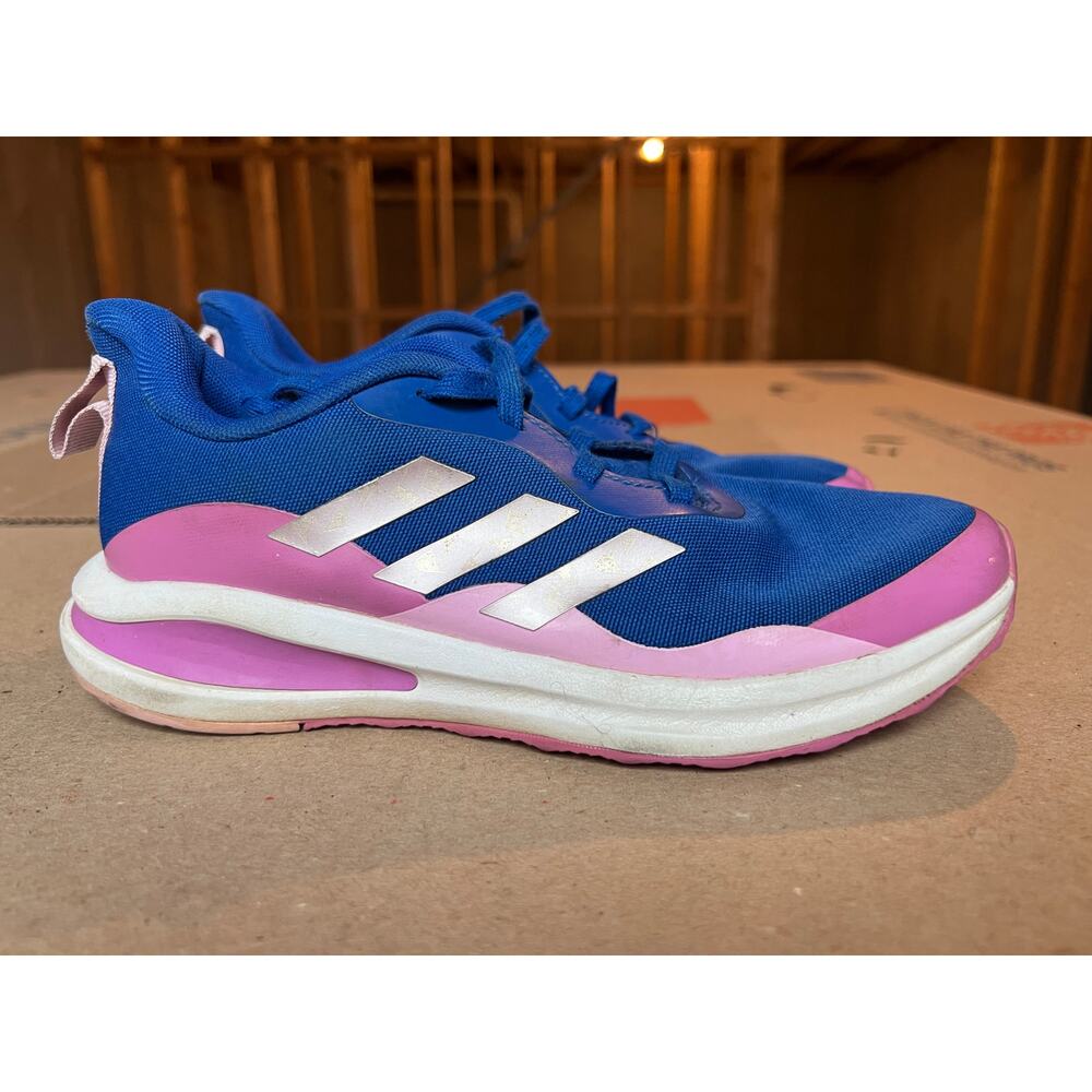 Adidas FortaRun K Royal Blue Pulse Lilac sneakers womens 4